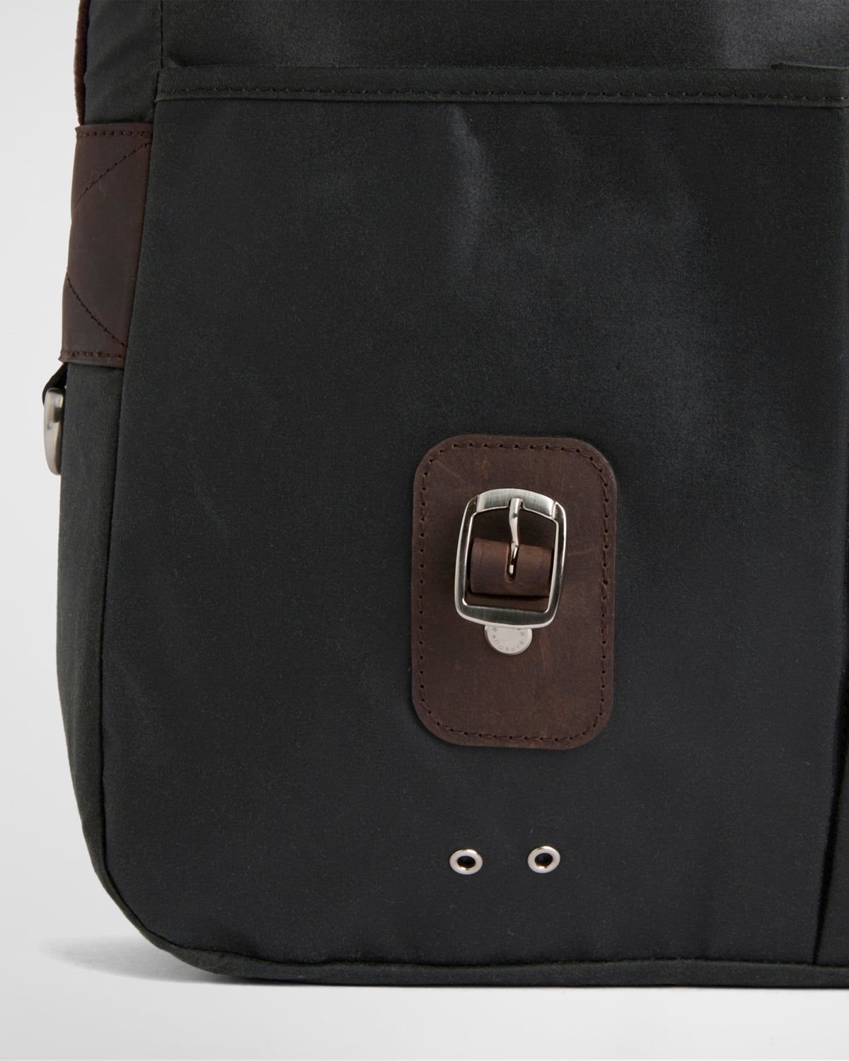 Barbour X A.P.C. Waxed Tarras Bag
