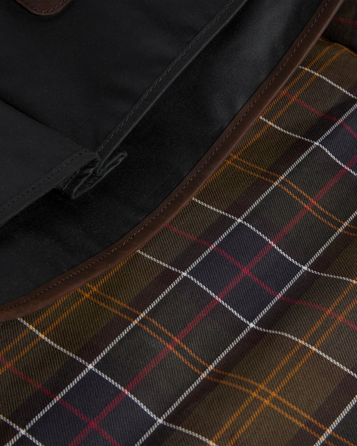 Barbour X A.P.C. Waxed Tarras Bag