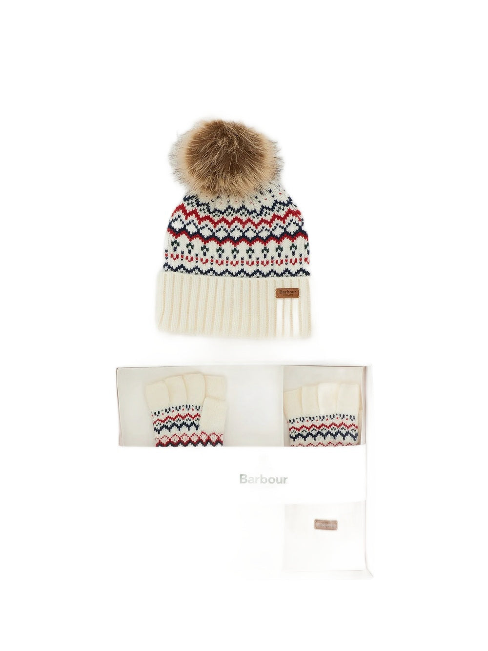 Barbour Set Berretto E Guanti Holly Beanie & Gloves Gift Set
