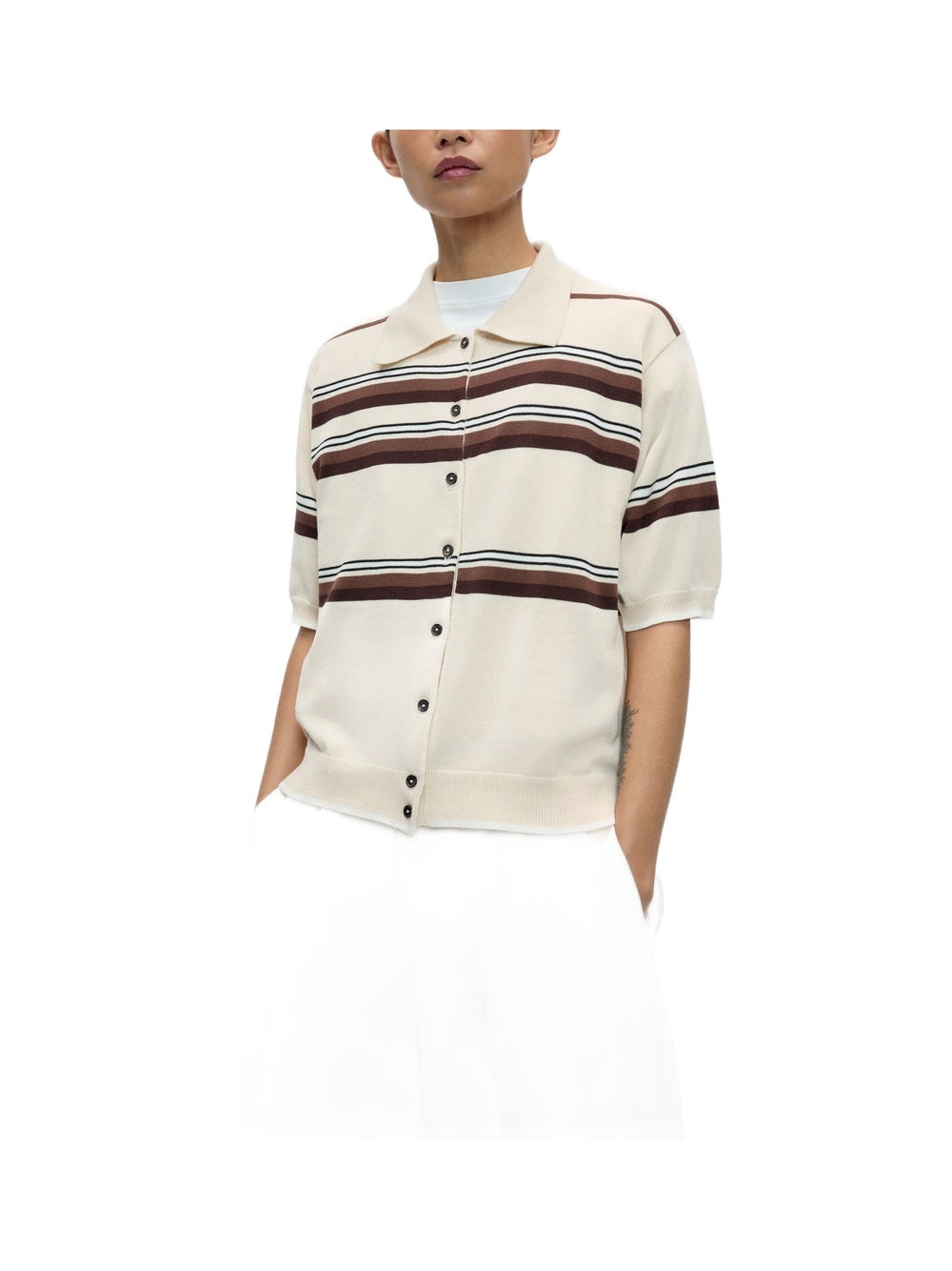 Organic Cotton Striped Polo