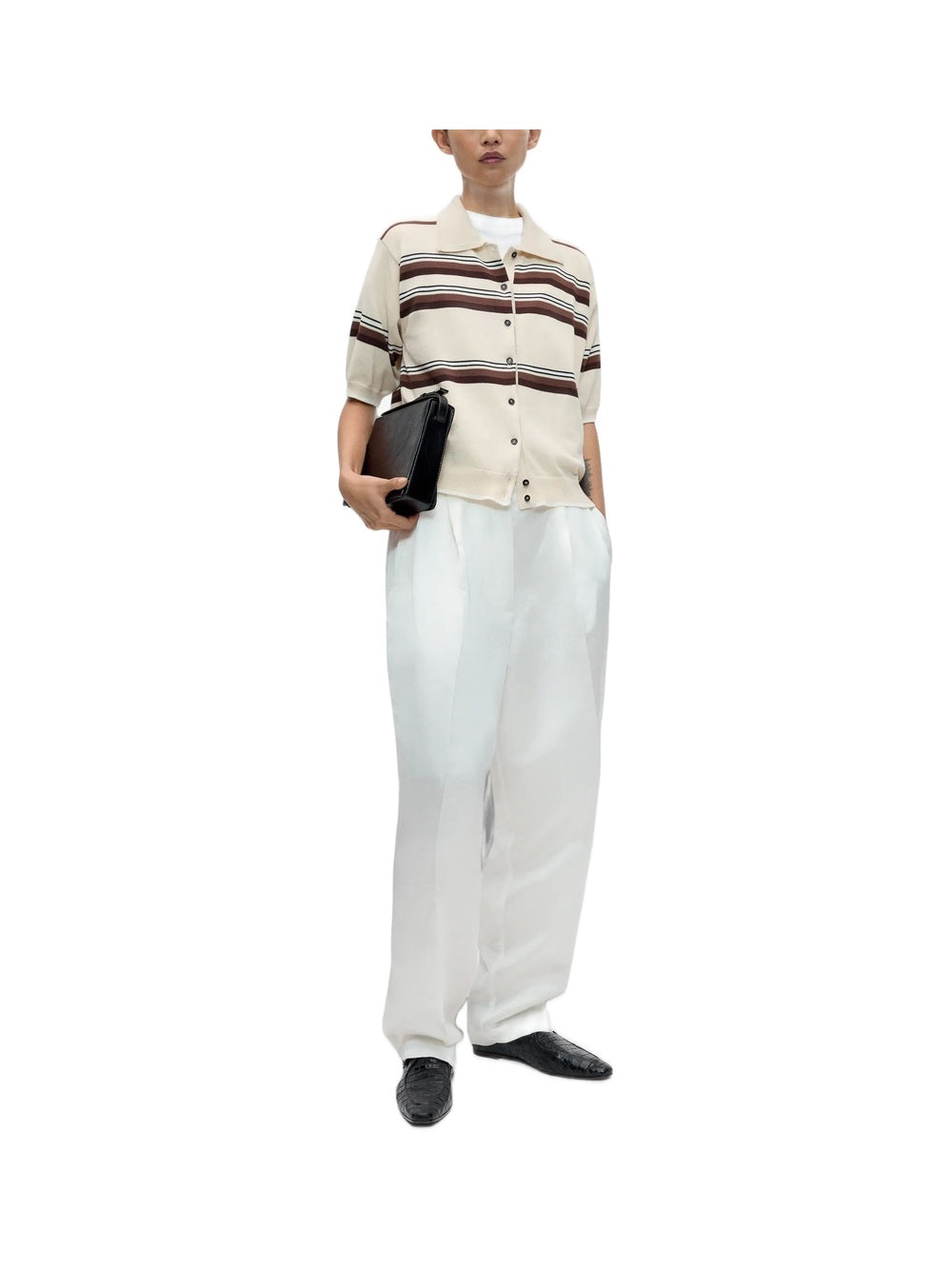 Organic Cotton Striped Polo