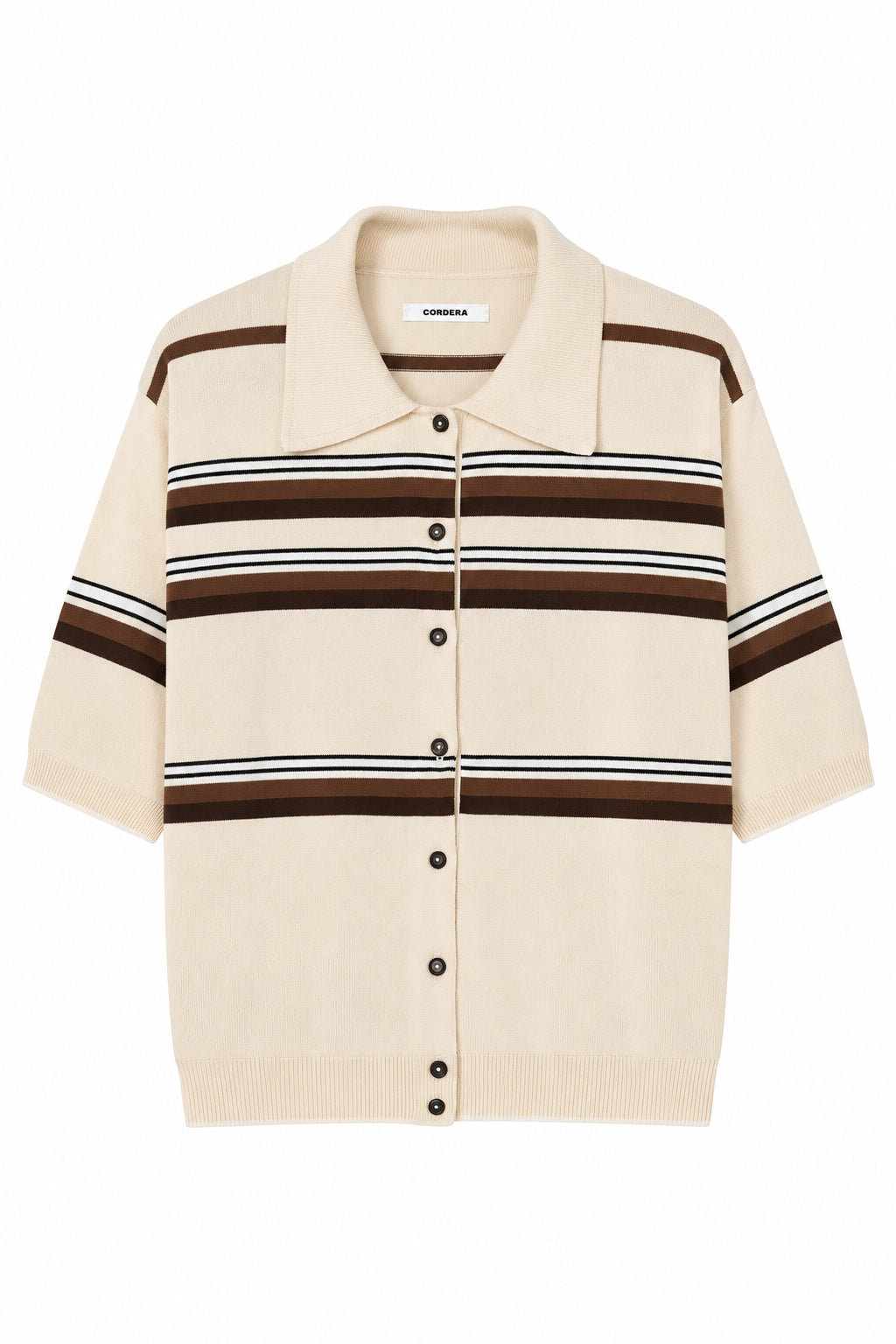 Cordera Polo Organic Cotton Striped Polo