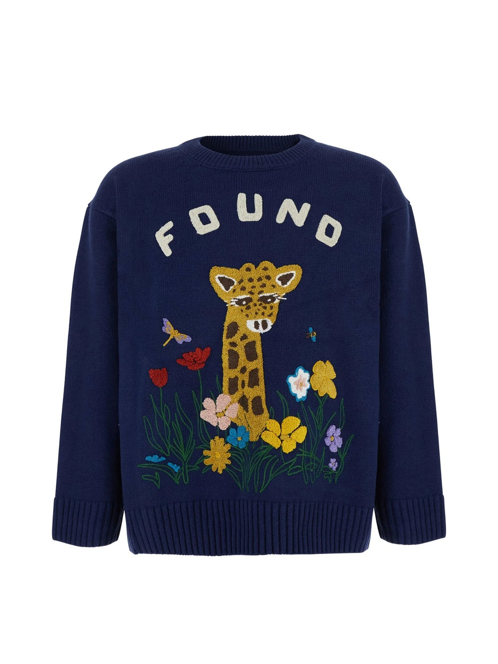 "Wildlife Knit" sweater