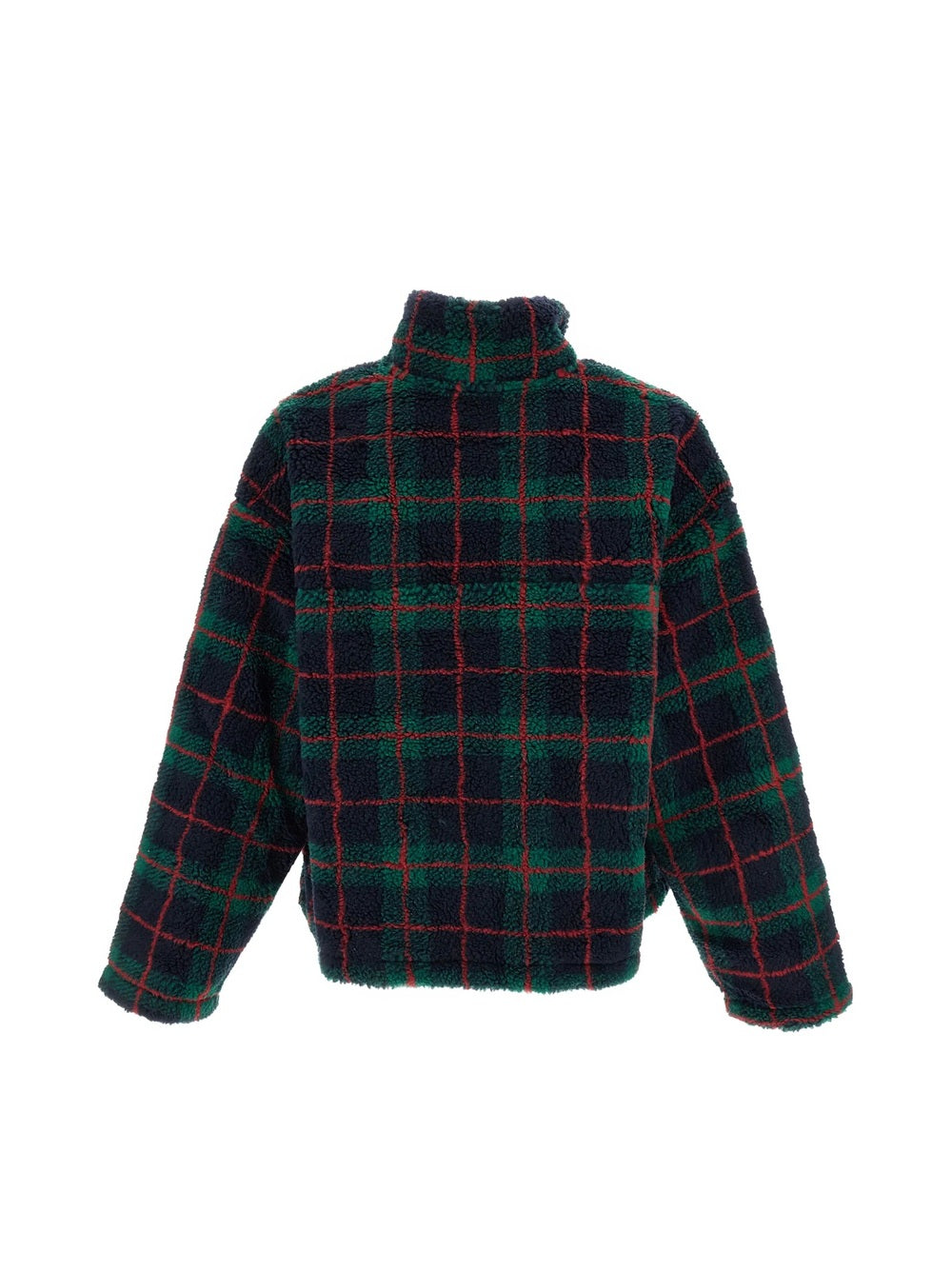 Pullover "Plaid Quarter Zip Fleece"