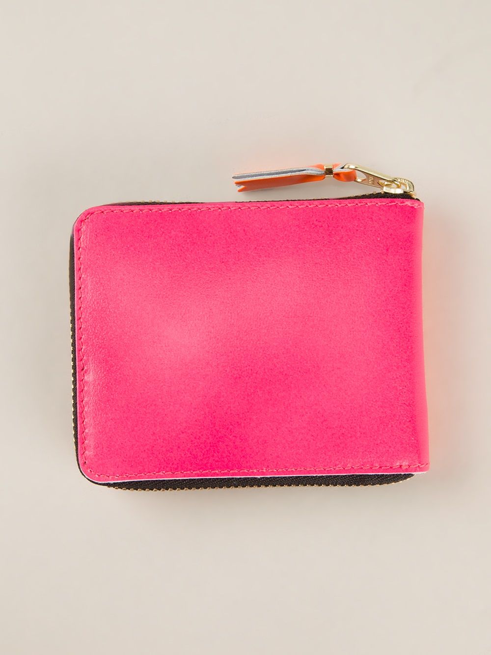 Wallet With Zip Fluo Line