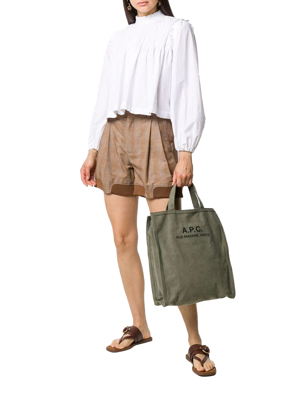 Khaki Recuperation Tote Bag