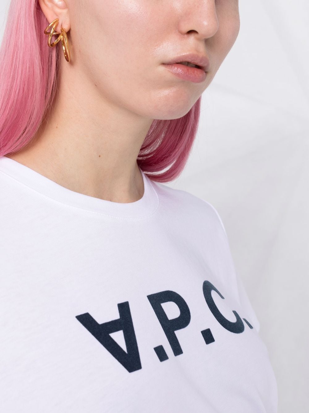 T-shirt Con Logo A.P.C.