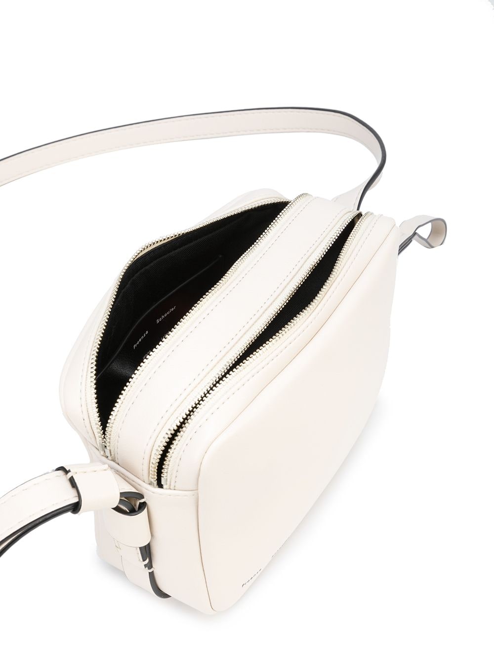 White Watts Leather Bag