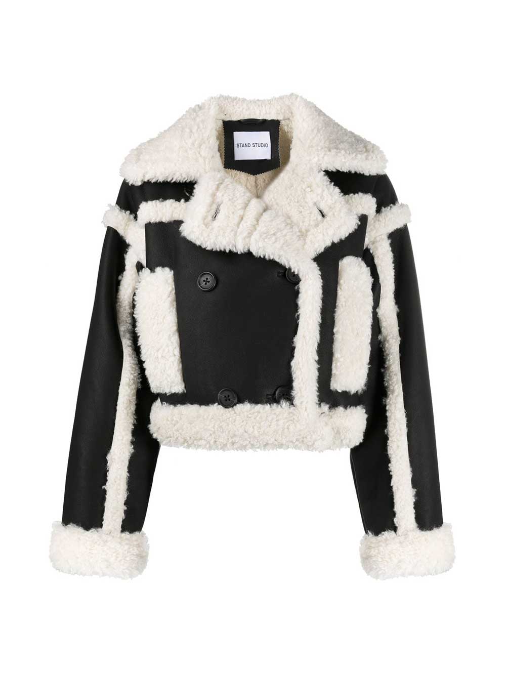 Giacca In Finto Shearling