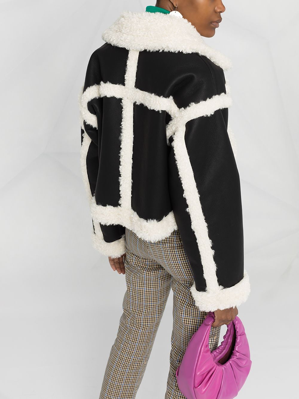 Giacca In Finto Shearling