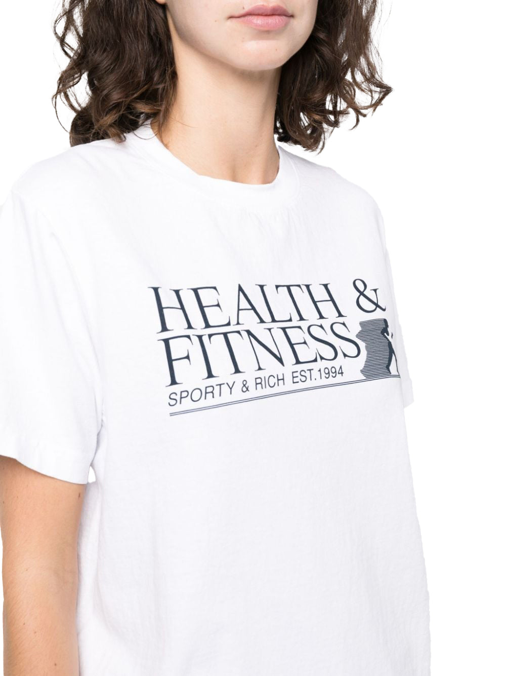 T-shirt Con Stampa Health Fitness