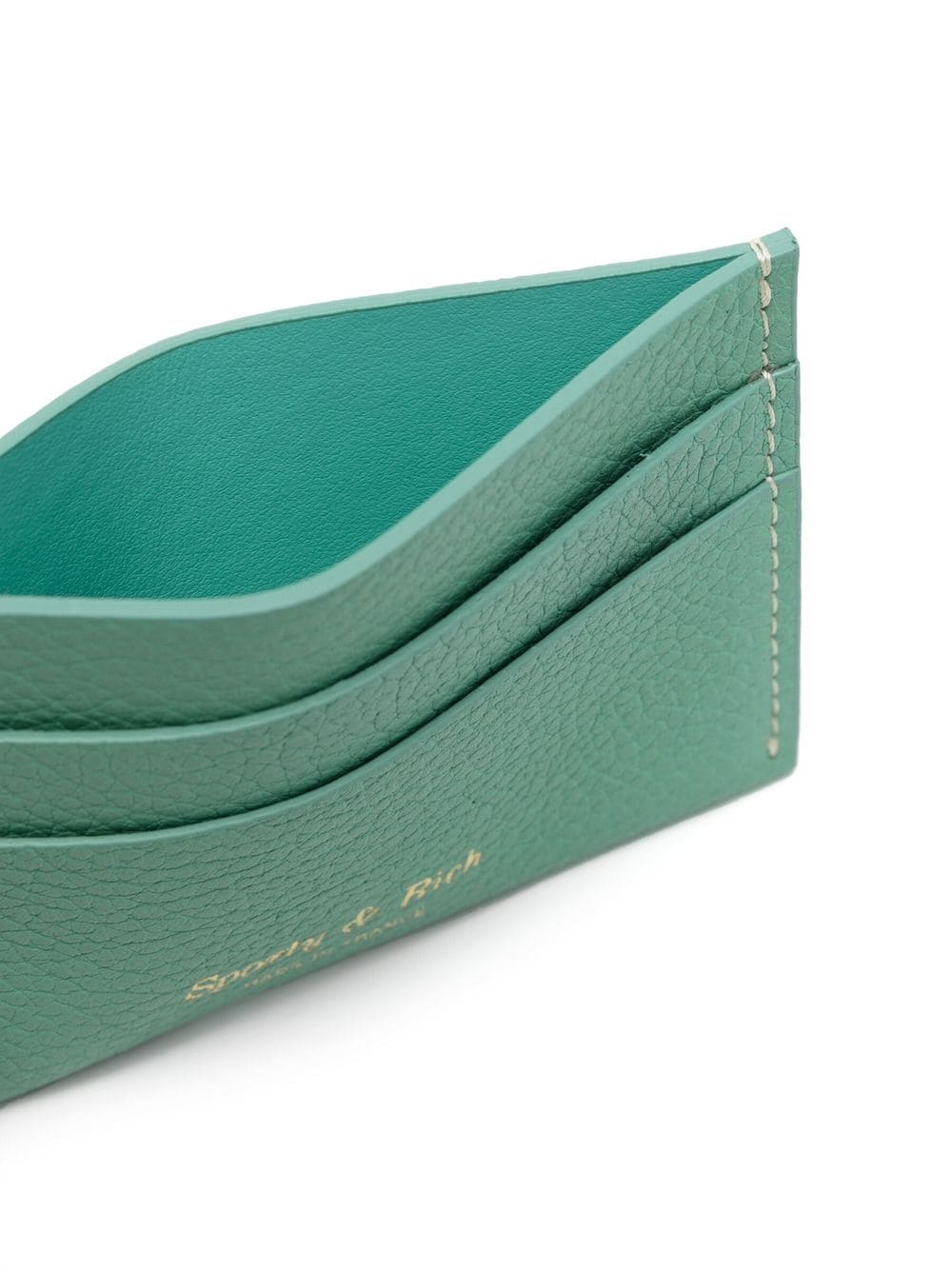 Green SR Leather Card Case
