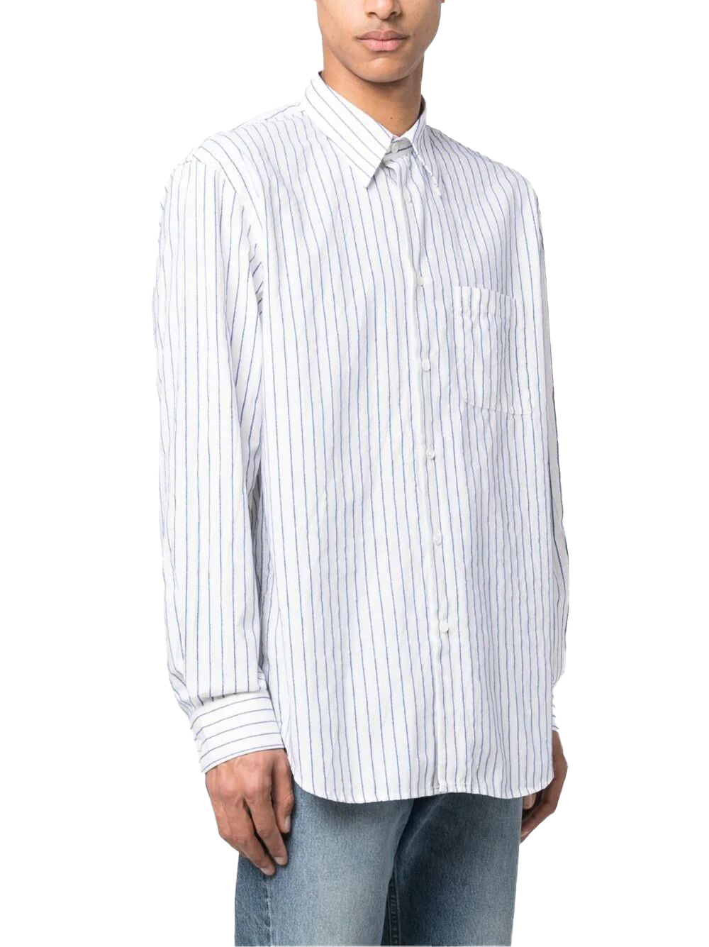 Spacey SS striped shirt