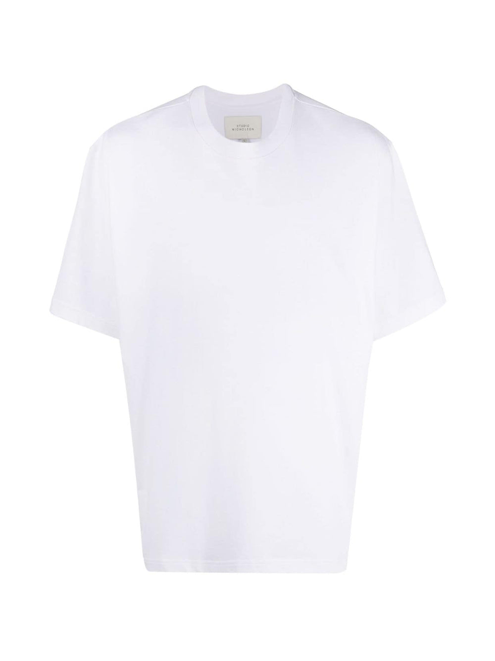 White Branded Boxy T-shirt