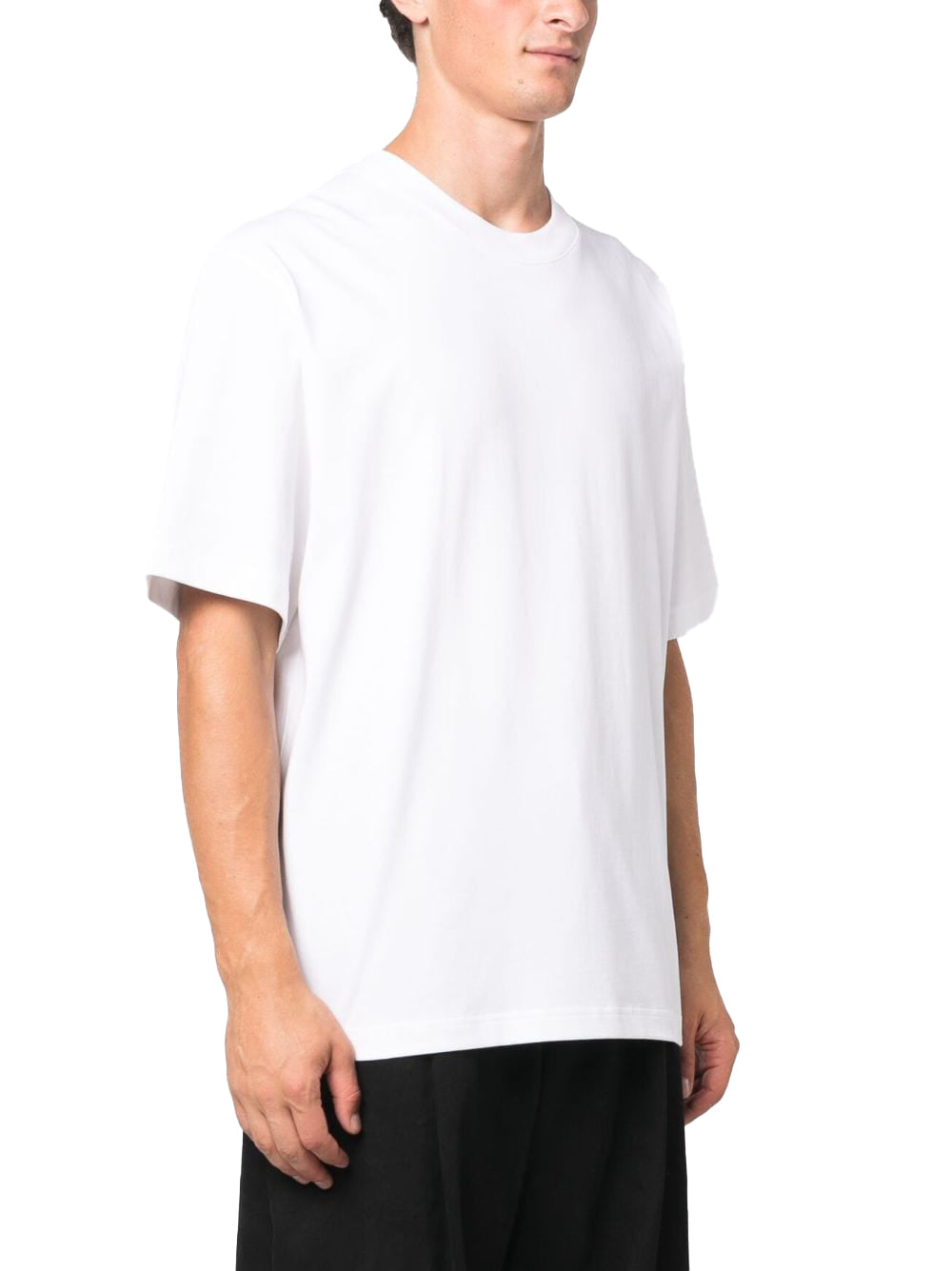 White Branded Boxy T-shirt