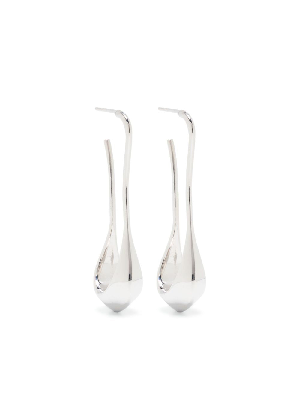 Silver Short Drop earrings