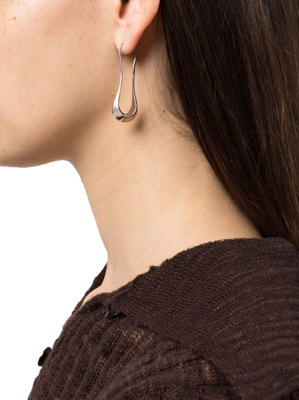 Silver Short Drop earrings