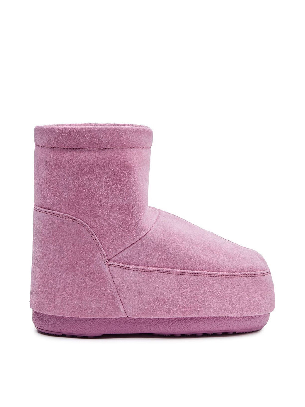 Low icon boot nolace suede pink