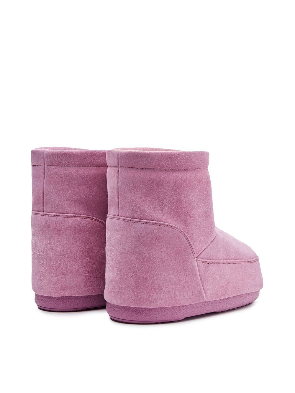Low icon boot nolace suede pink