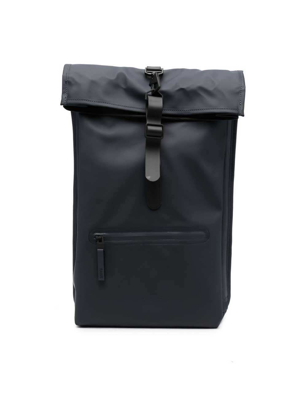 Rolltop Navy backpack