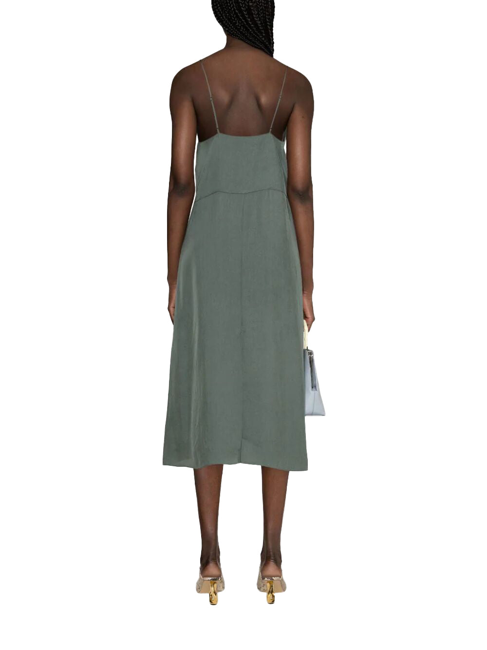 Grey Pine Slip Dress