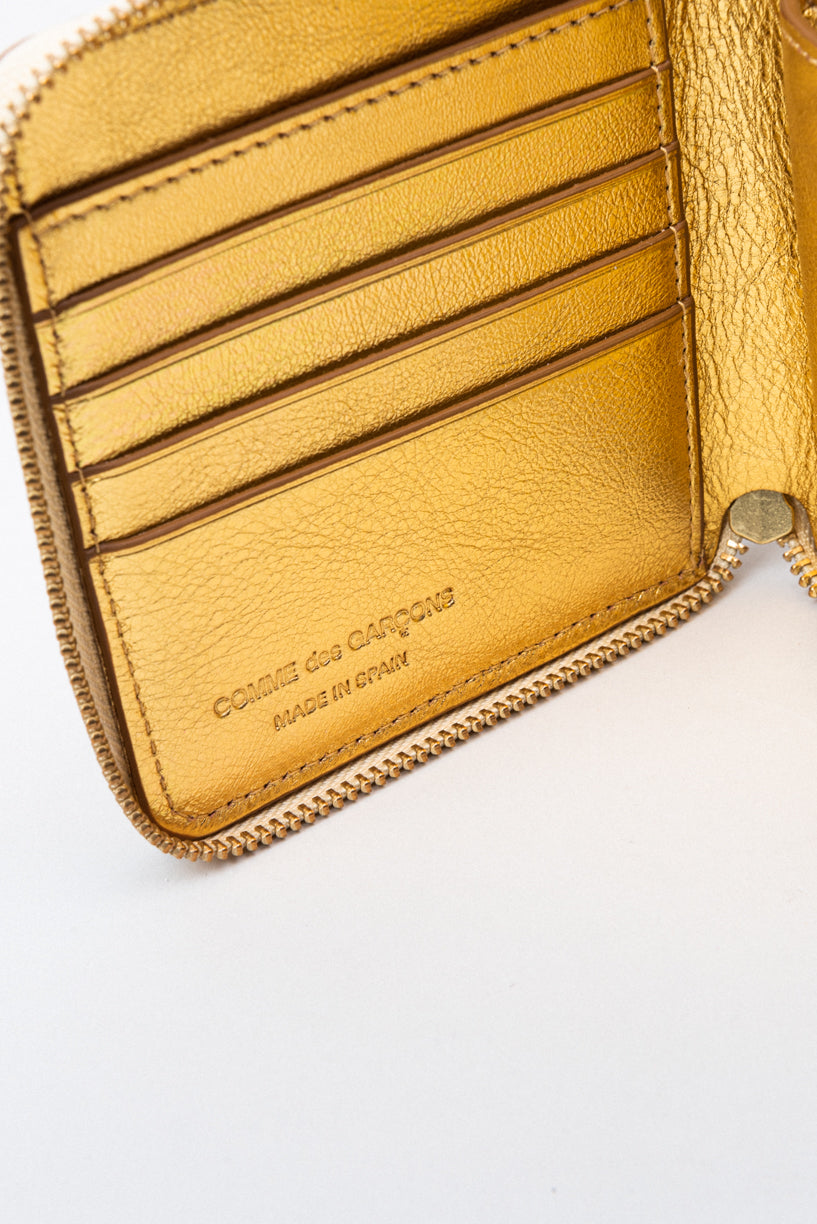 Portafoglio In Pelle Con Zip